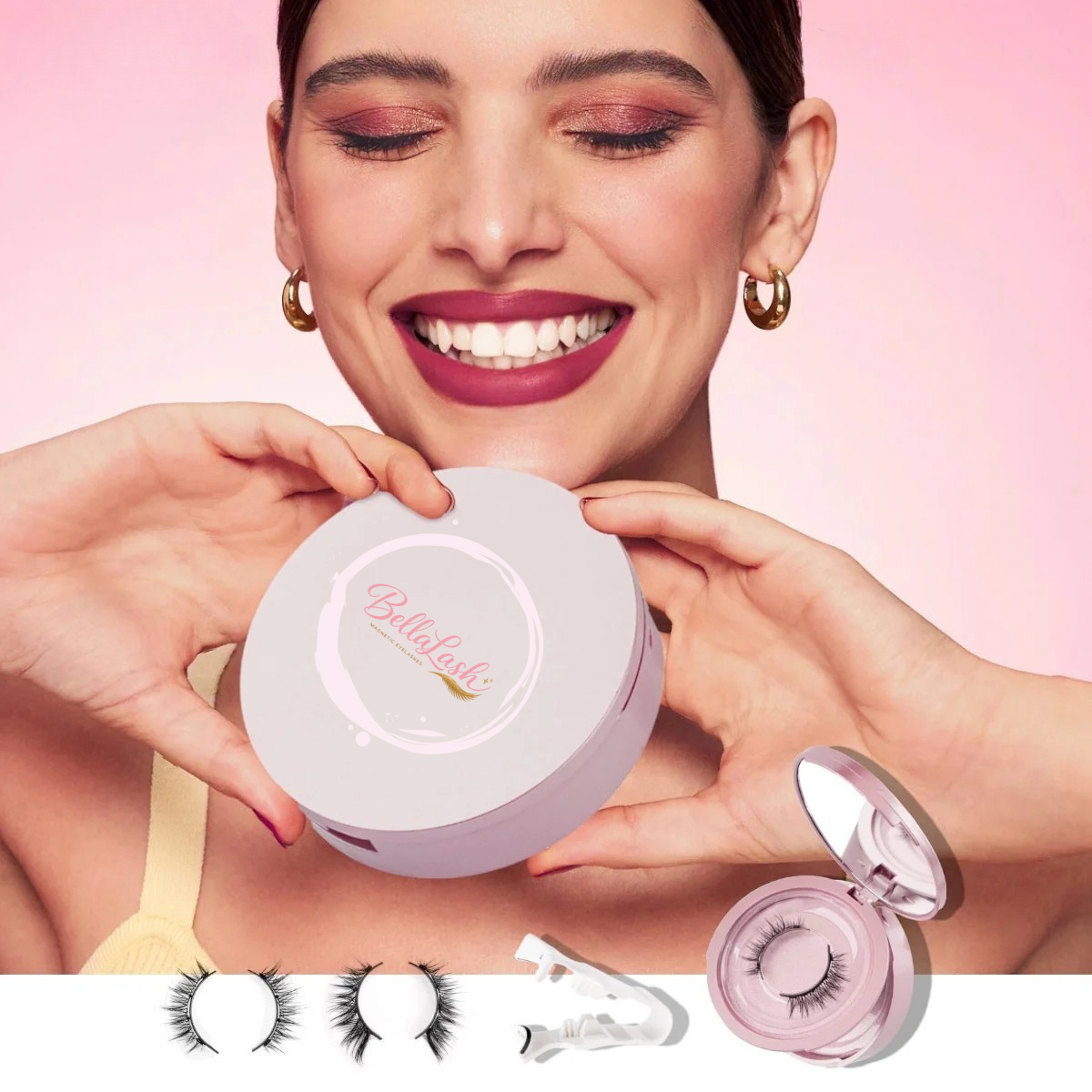 Kit Faux Cils Magnétiques BellaLash