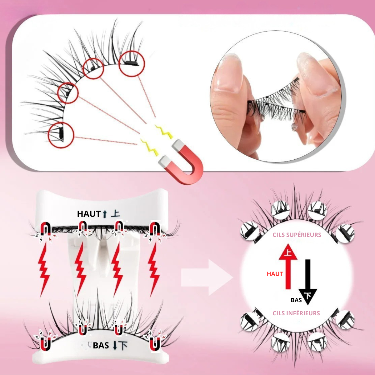 Recharges Faux Cils Magnétiques BellaLash