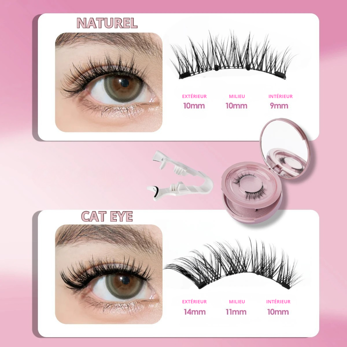 Kit Faux Cils Magnétiques BellaLash